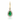 18kt Yellow Gold Colombian Emerald & Diamond Earrings