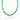 14kt White Gold Colombian Emerald Bead & Diamond Necklace