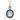 14kt Yellow Gold Aquamarine & Diamond Pendant Necklace