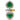 18kt Two-Tone Gold Colombian Emerald & Diamond Ring
