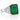 18kt White Gold Emerald & Diamond Ring