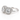 18kt White Gold Diamong Trilogy Ring