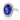 950 Platinum Tanzanite & Diamond Ring