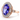 18kt Rose Gold Tanzanite & Gold Ring