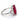 18kt White Gold Ruby & Diamond Ring