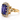 18kt Yellow Gold Tanzanite & Diamond Ring