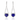 14kt White Gold Tanzanite & Diamond Earrings