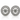 18kt White Gold Diamond Stud Earrings