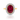 18kt Rose Gold Ruby & Diamond Ring